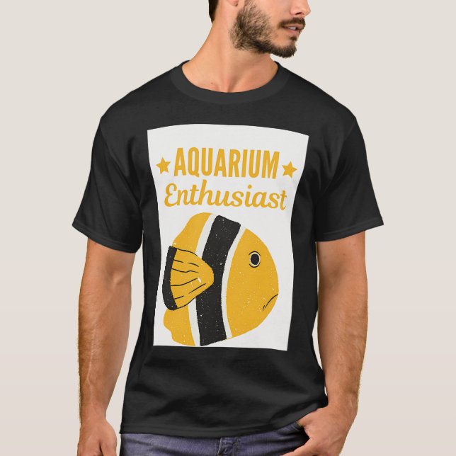 Akvarieentusiast T Shirt (Framsida)