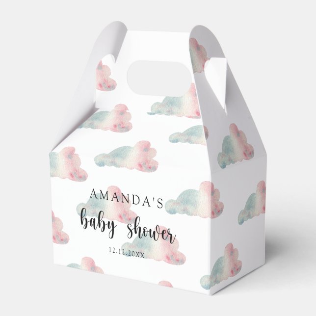 Akvariefärgade himlar - Babykalas Presentaskar (Framsidan Sidan)