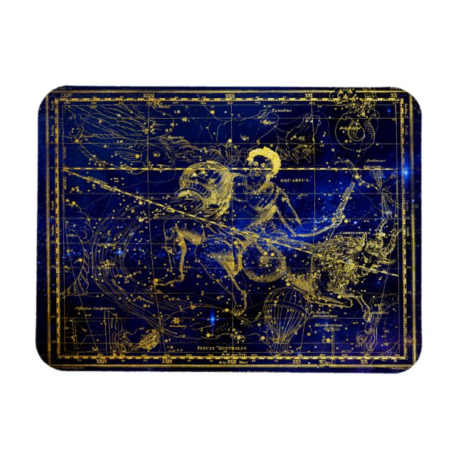 akvariekonstellationsmagnet magnet (Horisontell)