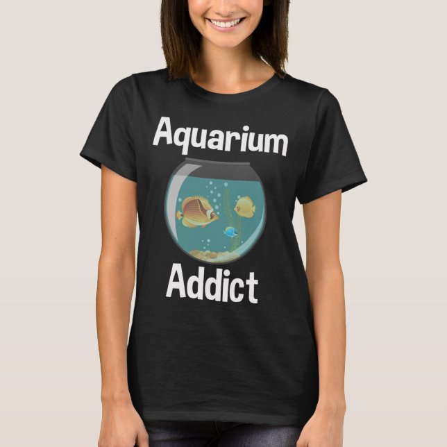 Akvariemaniak T Shirt (Framsida)