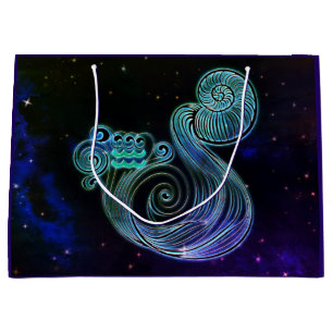 akvarier från vatten bäraren av zodiac-presentsäck