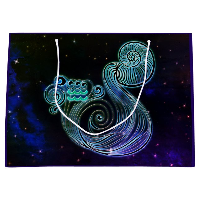 akvarier från vatten bäraren av zodiac-presentsäck (Framsidan)