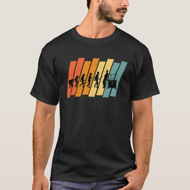 Akvariet Evolution Discus Fisk T Shirt (Framsida)