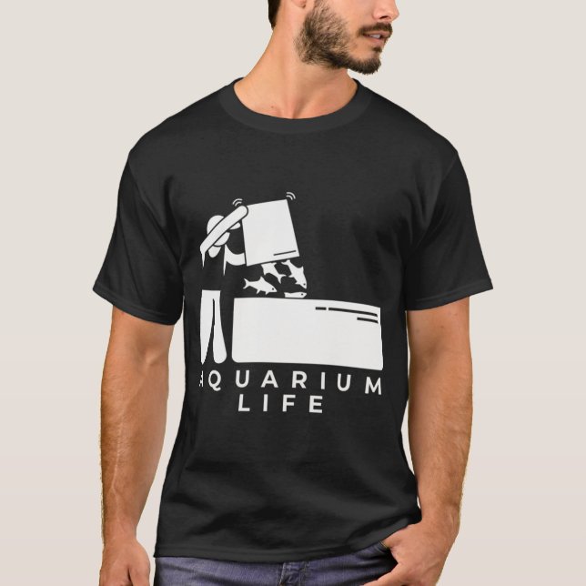 Akvariets liv t shirt (Framsida)