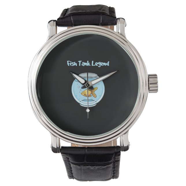 Akvarieuppassare - Fisk Tank Legend Armbandsur (Framsida)