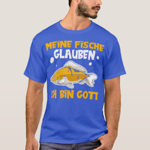 Akvarist Koi Fish Älskare Aquarium 6 T Shirt