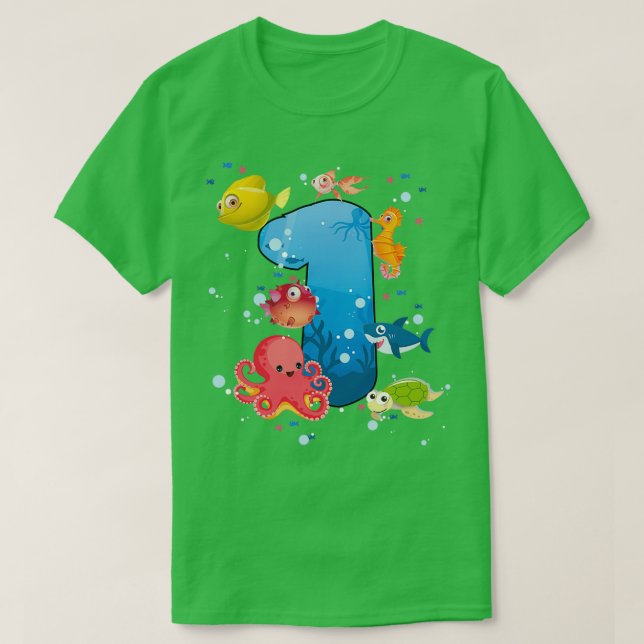 Akvarium 3 t shirt (Design framsida)