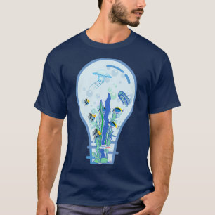 akvarium i lampan t shirt
