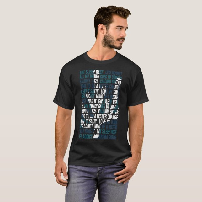 Akvariumrevskjorta Tee Shirt (Hel framsida)
