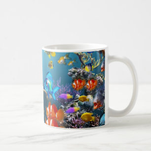 Akvariumstil Kaffemugg