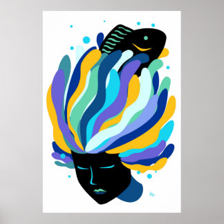 Akvarius Poster