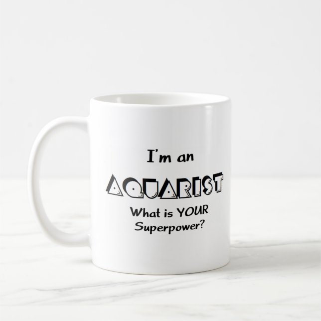 Akvarter, supermakt kaffemugg (Vänster)