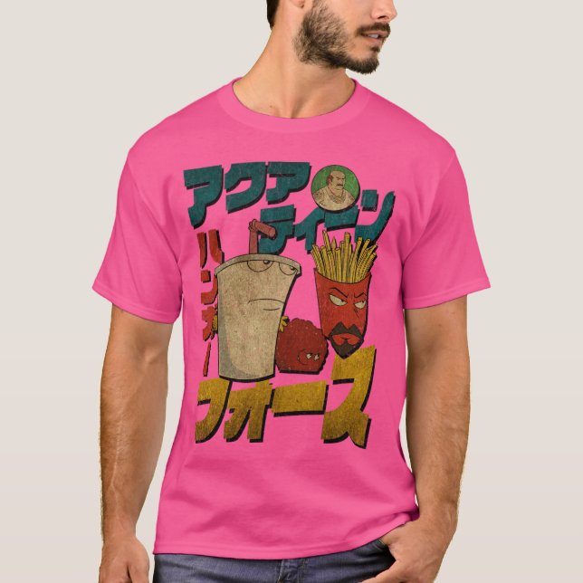 Akvatisk hängande kraft t shirt (Framsida)