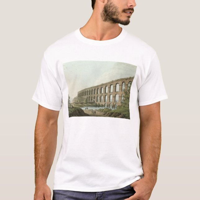 Akvedukten nära Belgrade, Serbia, pläterar 6 från T Shirt (Framsida)