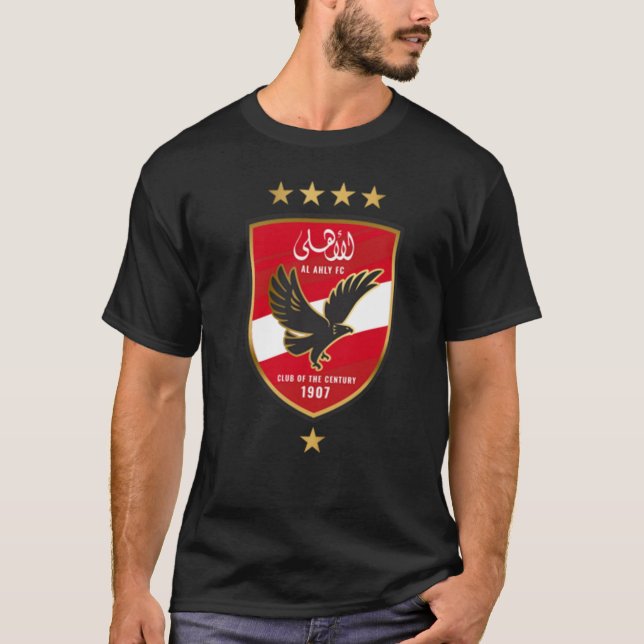 Al Ahly FC Vapensköld | Klubb av århundradet T Shirt (Framsida)