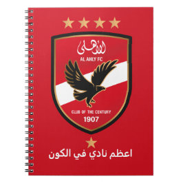 Al Ahly SC Egyptian Football Team Alahly Fans Anteckningsbok