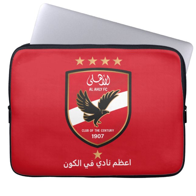 Al Ahly SC Egyptian Football Team Alahly Fans Laptop Fodral (Framsidan)