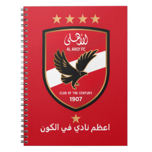 Al Ahly SC Egyptiska fotbollslag Alahly Supportrar Anteckningsbok