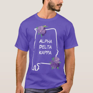 AL Alpha Delta Kappa Tshirt white brev w/back T Shirt