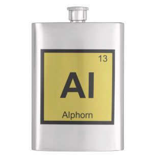 Al - Alphyrmusik Kemins Periodiska System Symbol Fickplunta