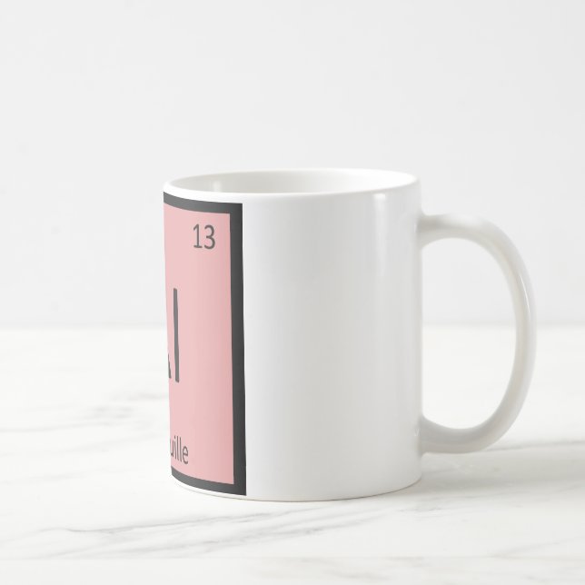 Al - Andouille-sausage kemi periodiska systemet Kaffemugg (Höger)