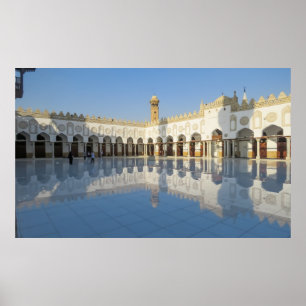 Al-Azhar Mosque Islamic Cairo Egypten Masjids Phot Poster