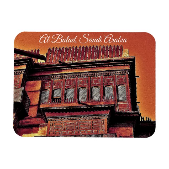 Al Balad, Saudiarabien Magnet (Horisontell)