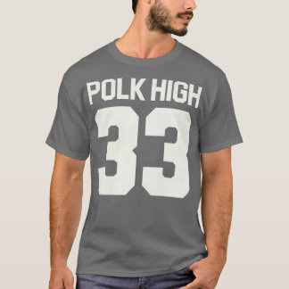 Al Bundy Polk High Jersey FrontBack Skriv ut T Shirt