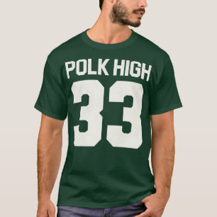 Al Bundy Polk High Jersey FrontBack Skriv ut T Shirt