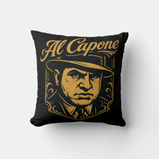 Al Capone Gangster Pillow Kudde