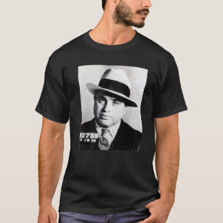 Al Capone Gangster Porträtt T Shirt