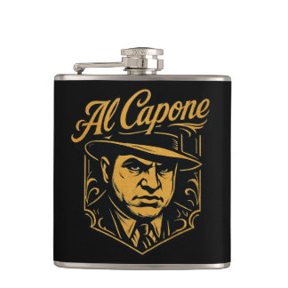 Al Capone Hip-kolv Fickplunta