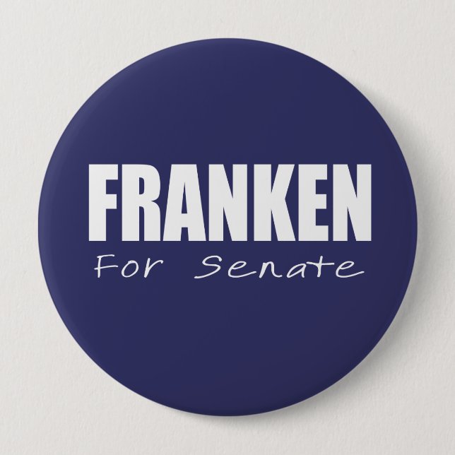 AL FRANKEN Valinrättning Knapp (Framsida)