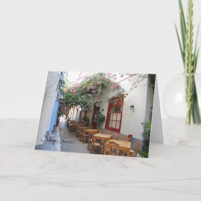 Al Fresco, Nafplio, Grekland - kort (Framsida)
