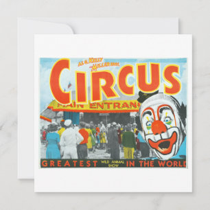 Al G. Kelly och Miller Bros. Circus underbarare i  Spara Datumet