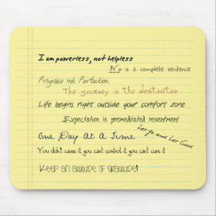Al-genastslogan Motivational Mousepad Musmatta