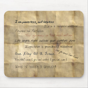 Al-genastslogan Motivational Mousepad Musmatta