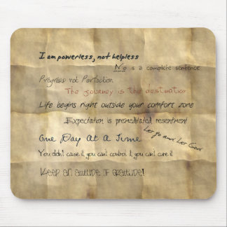 Al-genastslogan Motivational Mousepad Musmatta