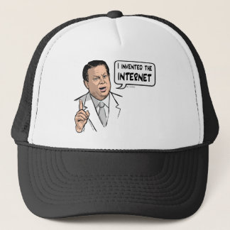 Al Gore uppfann jag internet Keps
