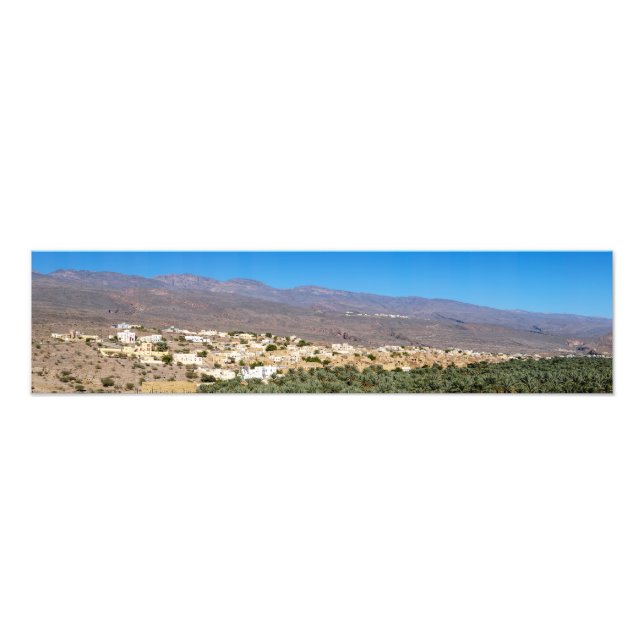 Al Hamra historiska stad i Oman Fototryck (Framsidan)