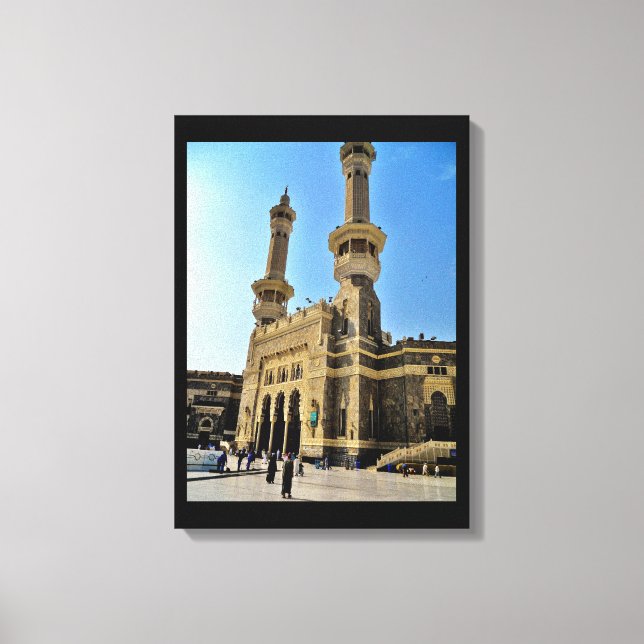 Al Haram Mosque Canvastryck (Framsida)