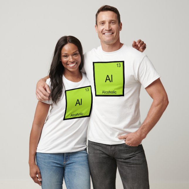 Al - Kemiskt Element Symbol Roligt Tröja (Unisex)