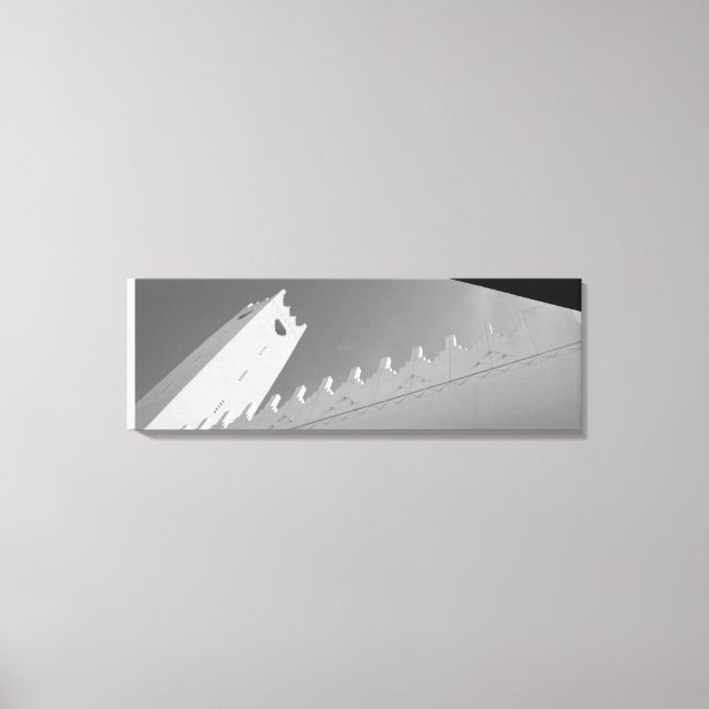 Al-Kindi Plaza Minaret Canvastryck (Framsida)