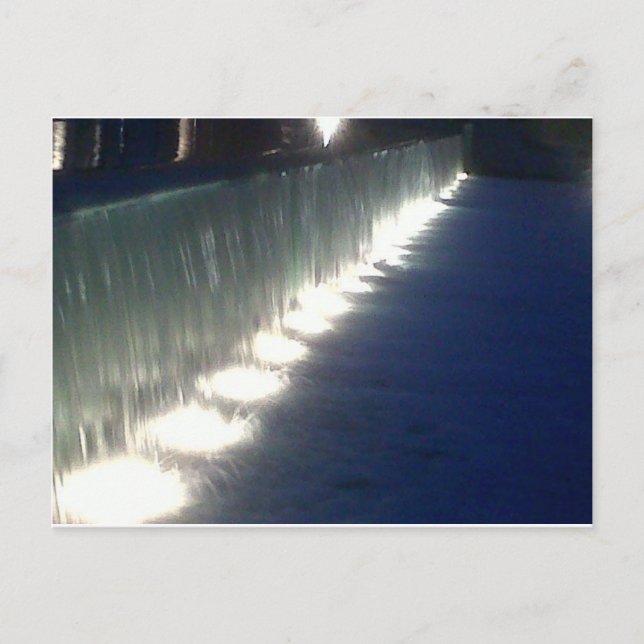 al kout fontän och fall vykort (Framsida)