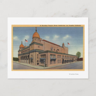 Al Malaikah Temple & Shrine Auditorium Vykort