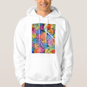 Al Mawsil Al Jadidah (Mosul) Irak Stadskarta Hoodie