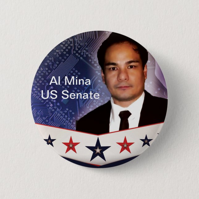 Al Myna US Senate Merchandise Knapp (Framsida)