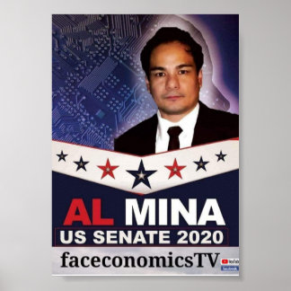 Al Myna US Senate Merchandise Poster