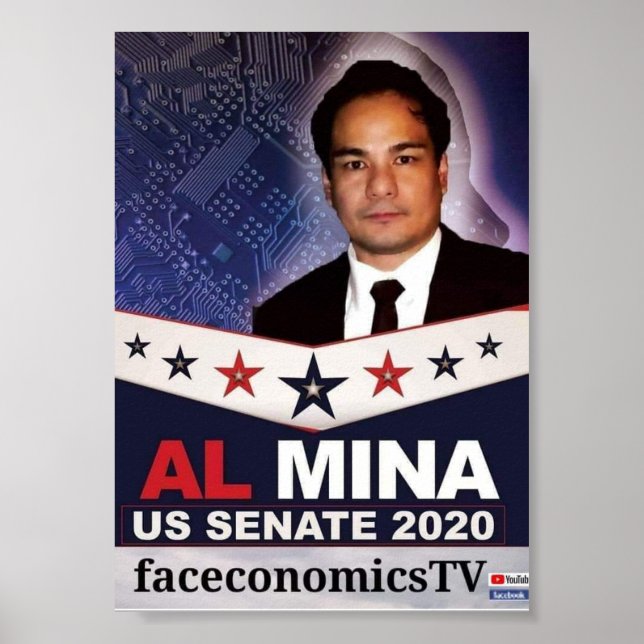 Al Myna US Senate Merchandise Poster (Framsidan)