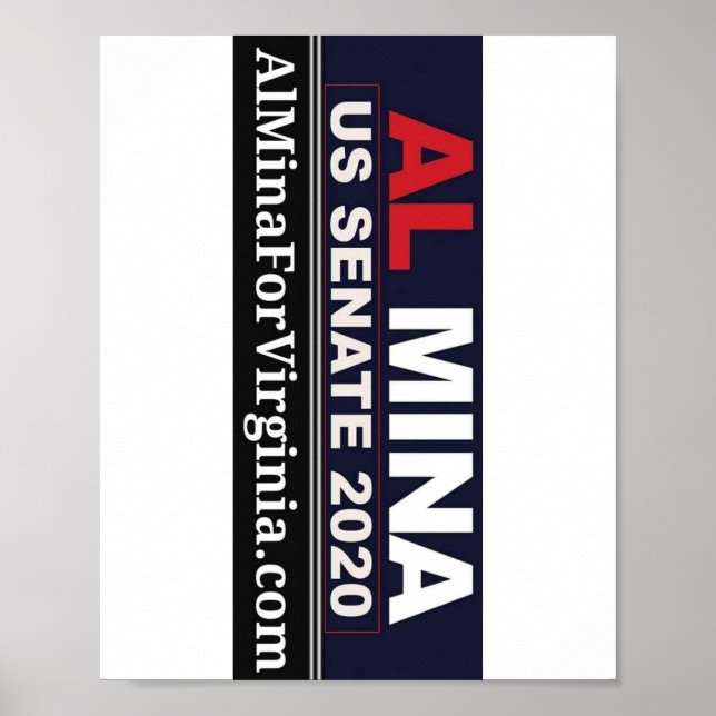 Al Myna US Senate Merchandise Poster (Framsidan)